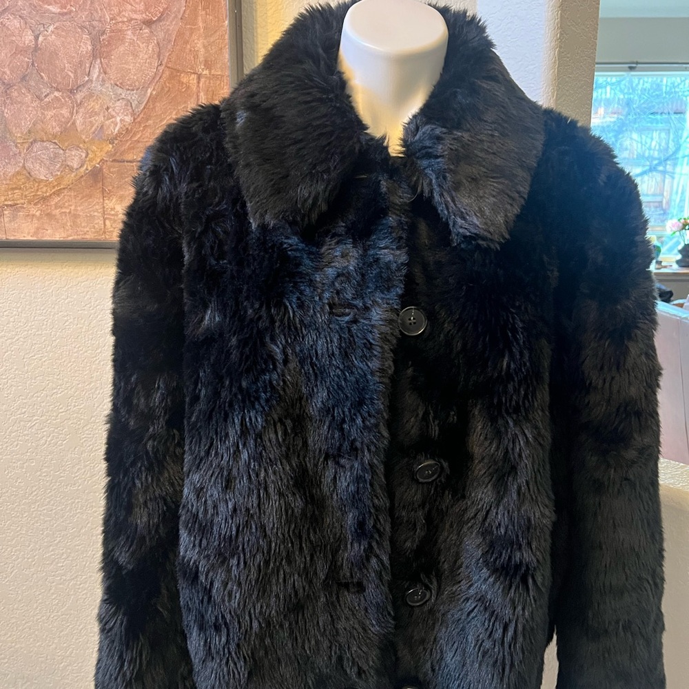 Free People Black Teddy Jacket